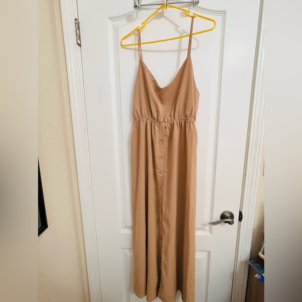 Women's nude casual dress